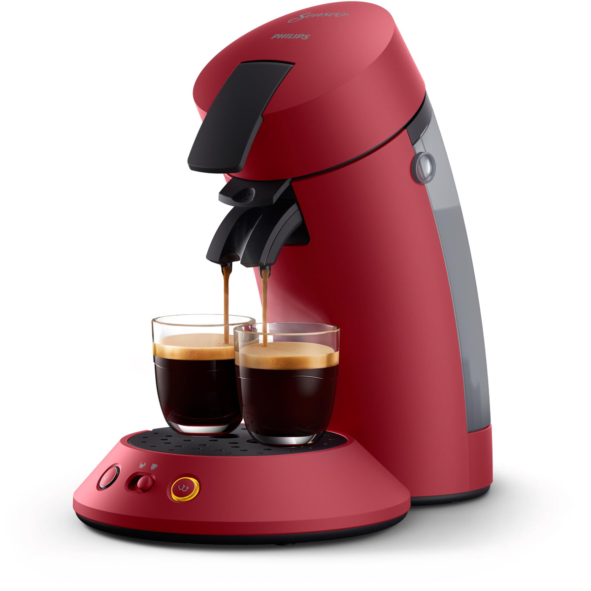 SENSEO Original Plus CSA210/91 – Rouge – Café Personnalisé en Un Clic